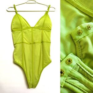 Mesh bodysuit Top + Padding